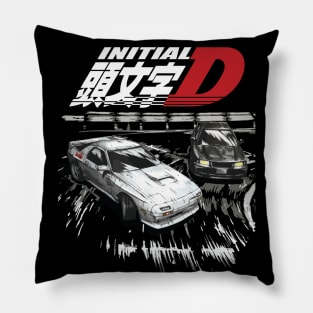 Initial D - Mountain Drift Racing Tandem EVO iii vs FC rx-7 Pillow