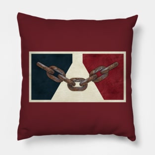 Black Country Flag Pillow