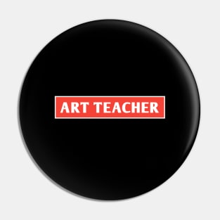 Art Teacher Pin