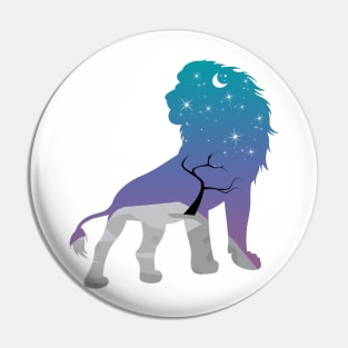 Lion king of the jungle Pin