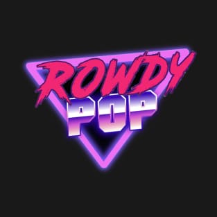 RowdyPOP Retro 80's LOGO T-Shirt