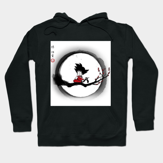 Goku Meditation Dragonball Goku Petit Hoodie Teepublic