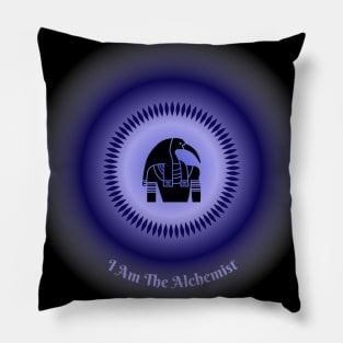 I Am The Alchemist. Thoth Ancient Egyptian God. Pillow