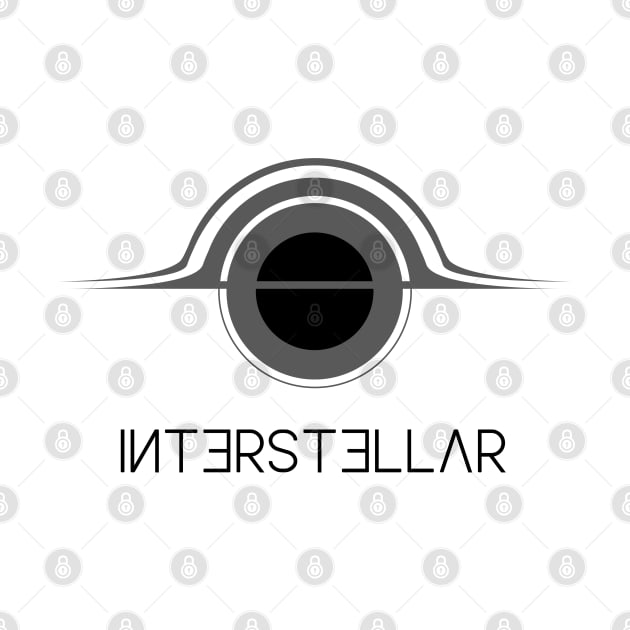 Interstellar Gargantua (Grey) by Glap