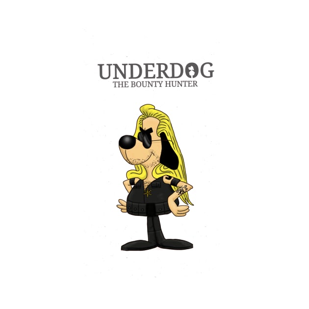 Underdog the Bounty Hunter by AndrewKennethArt