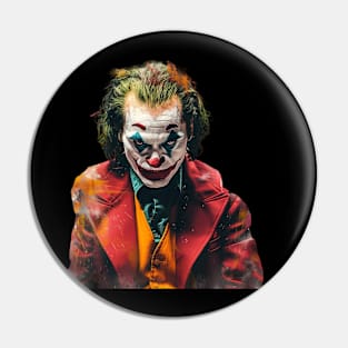 Joker Face Pin