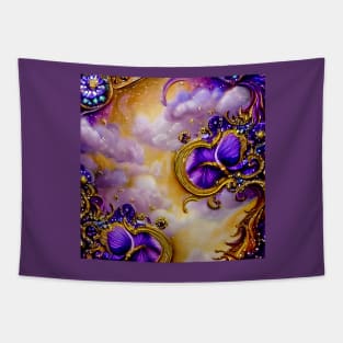 Purple Iris - Botanicals 10 Tapestry