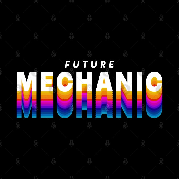 future mechanic in gradient color by rsclvisual