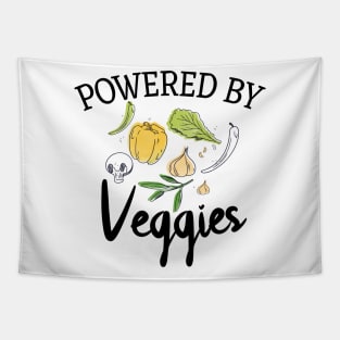 Powered By Veggies Tapestry