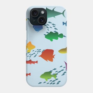 Colorful Group of Fish Underwater Phone Case