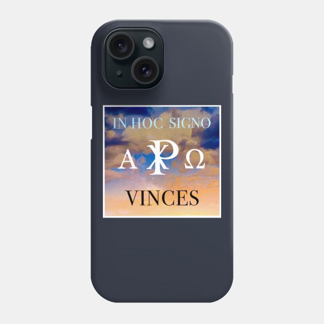 IN HOC SIGNO VINCES Phone Case by SkyRay