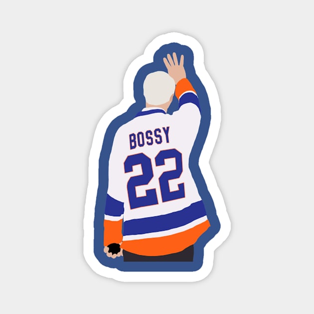 Mike Bossy Islanders Design Magnet by EverydayIsles