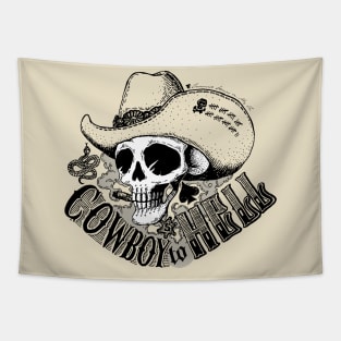 cowboy to hell Tapestry