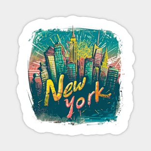 New York city t-shirt Magnet