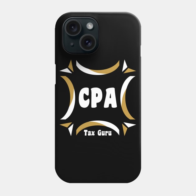 CPA Tax Guru Light Phone Case by Barthol Graphics