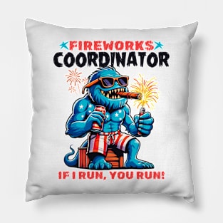 Fireworks Coordinator Pillow