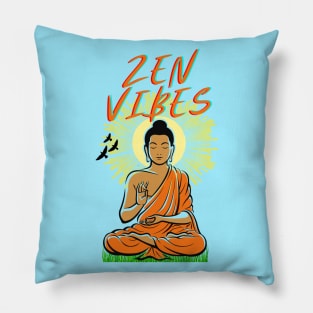 Zen Vibes Buddha Pillow