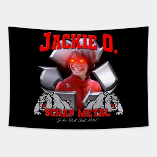 Jackie Want Sheet Metal Tapestry