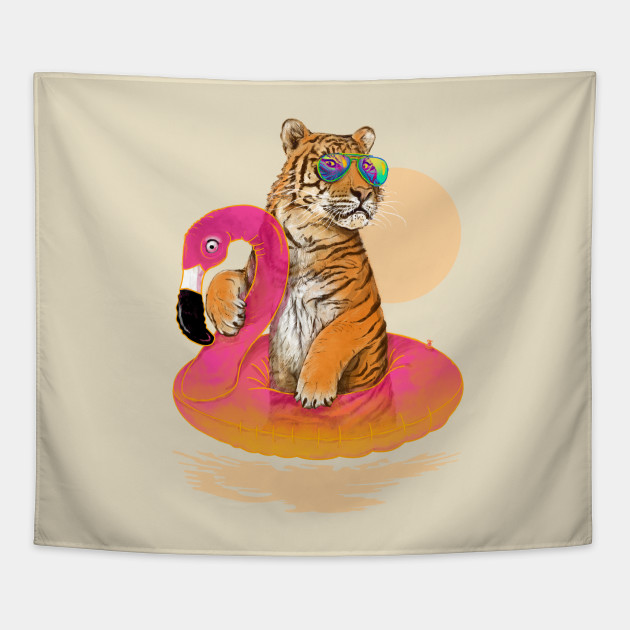 Chillin (Flamingo Tiger)