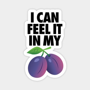 I Can Feel It In My Plums Magnet