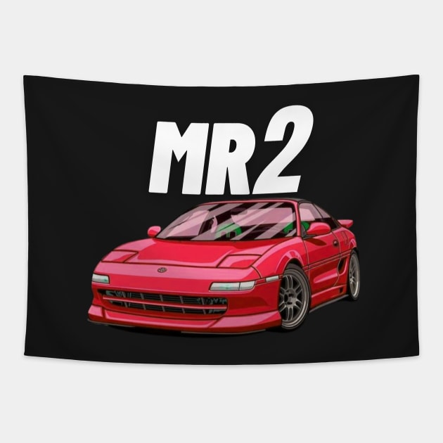 mr2 jdm Tapestry by MOTOSHIFT