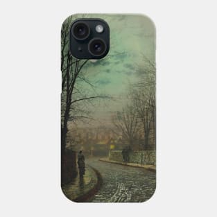 The Tryst by John Atkinson Grimshaw Phone Case