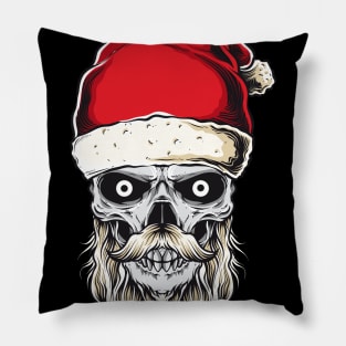 barber shop Beard Mustache Christmas Hat Pillow