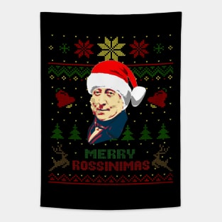 Gioachino Rossini Funny Christmas Tapestry