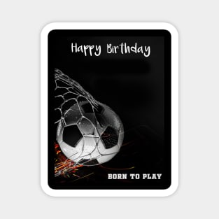 Soccer Birthday Magnet