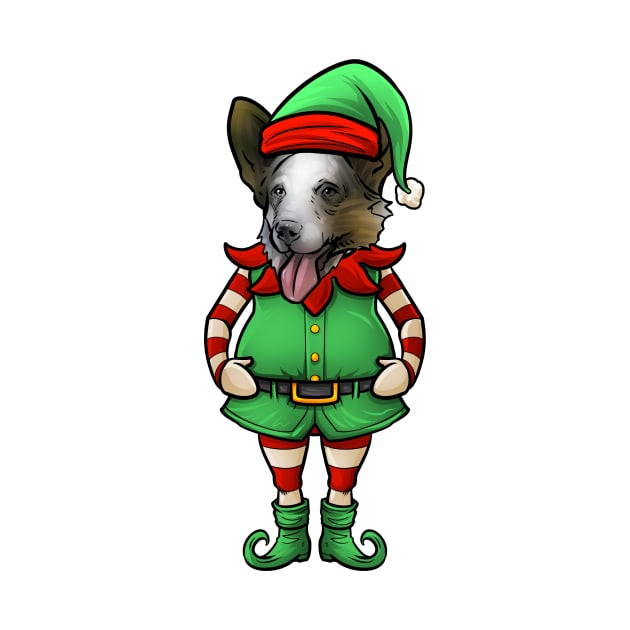 Cardigan Welsh Corgi Christmas Elf by whyitsme