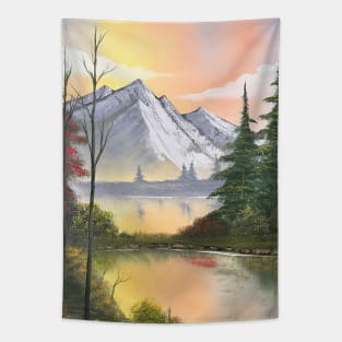 Sunset Mountain Tapestry