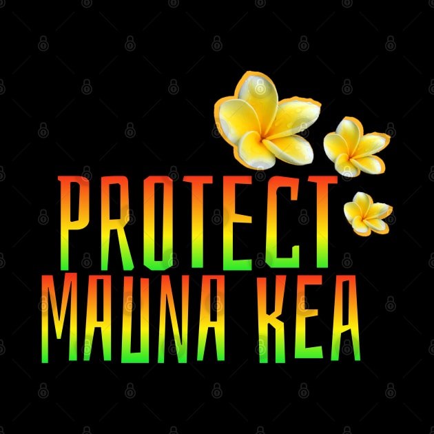 Hawaii t-shirt designs protect Mauna Kea by Coreoceanart