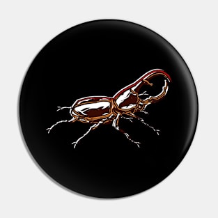 European Stag Beetle Lucanus Cervus Insect Pin