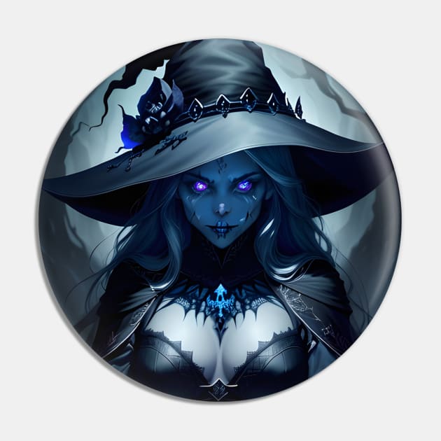 Evil witch Pin by Dark Art World