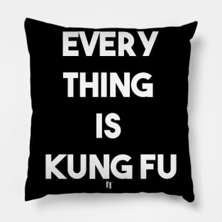 KUNG FU (w) Pillow