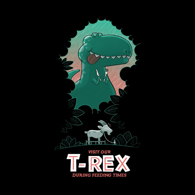 Visit our T-Rex! by Queenmob