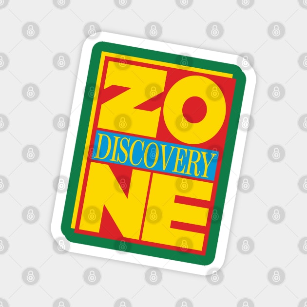 Discovery Zone Magnet by familiaritees