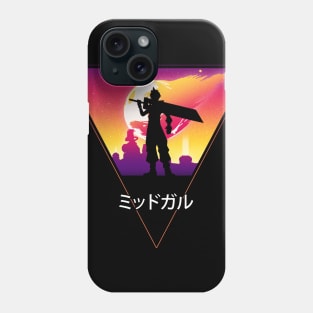 Midgar in Retro Phone Case