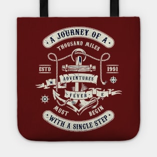 A journey of a thousand miles Tote