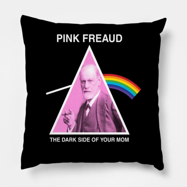 pink freud Pillow by ERRAMSHOP