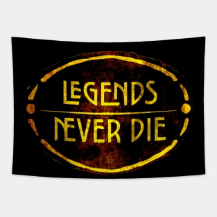 Legends Never Die Tapestry