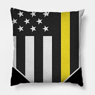 911 Dispatcher Thin Yellow Line Pillow