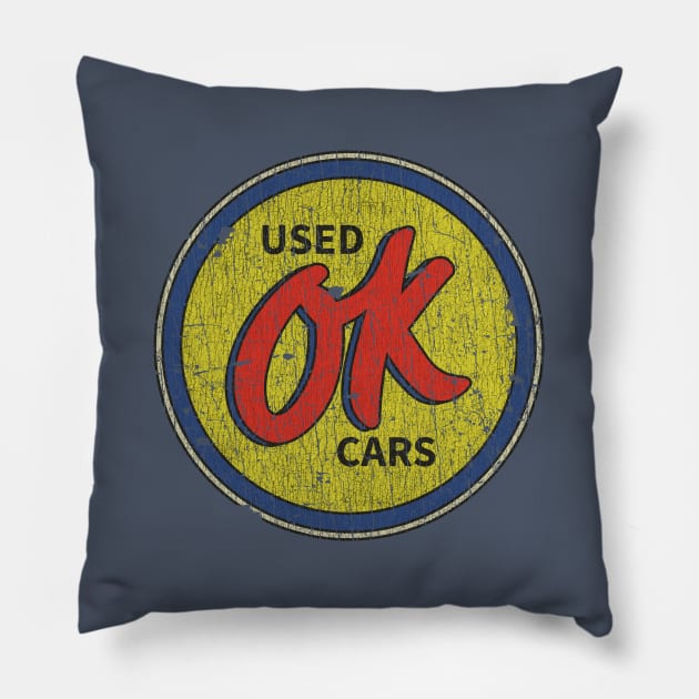 OK Used Cars 1925 Pillow by JCD666