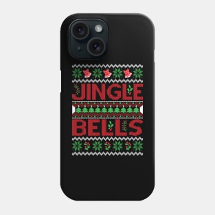 Jingle Bells Christmas Ugly Sweater Phone Case