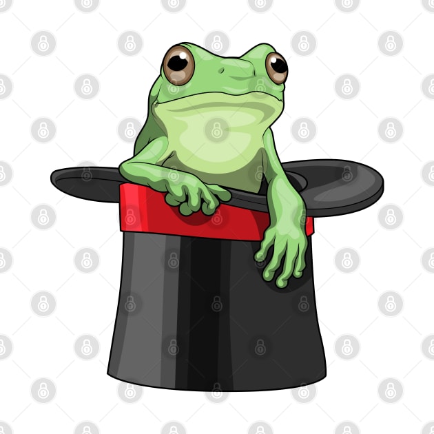 Frog Wizard Cylinder by Markus Schnabel