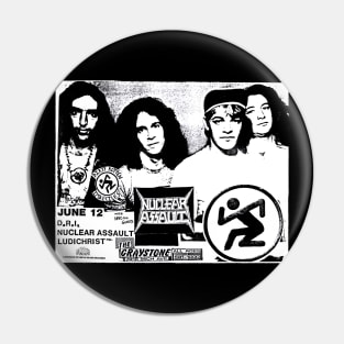 1987 Hardcore Punk Rock Show (Detroit, MI) Pin