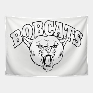 Bobcats Mascot Tapestry