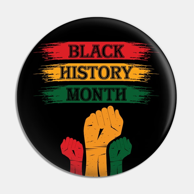 Black History Month Pin by hauntedjack