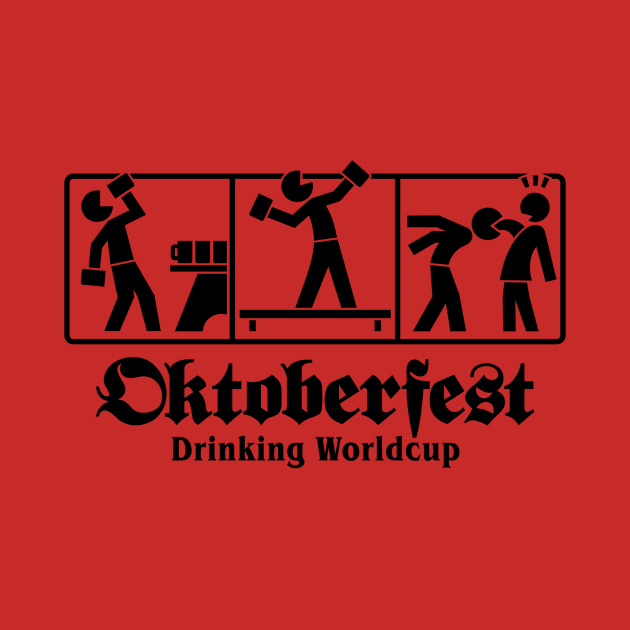 Oktoberfest - Drinking Worldcup 2 (black) by hardwear