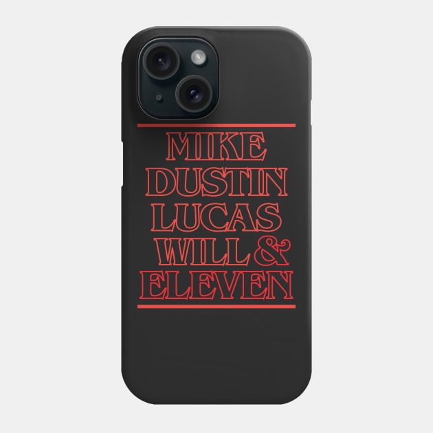 Strange Friends Phone Case by page394